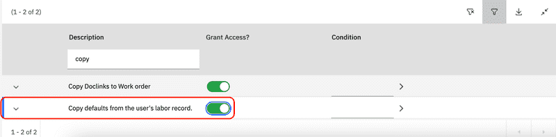 Grant Signature Option