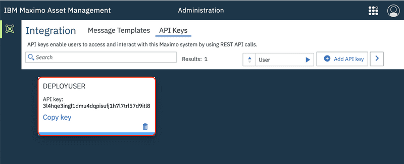 API Key