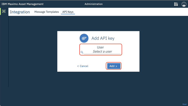 API Add User