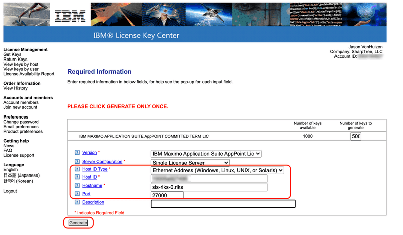 IBM Key Center Generate License Part 2