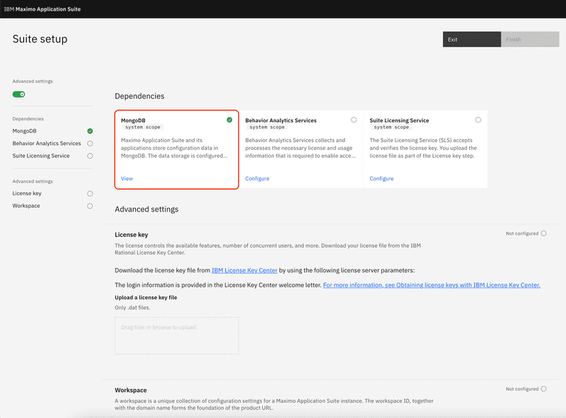 MongoDB Congifuration Complete