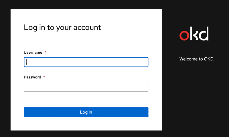 OpenShift Login